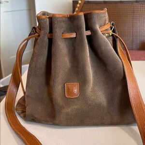 Celine Vintage Suede Leather Bucket Bag—STUNNING!! Excellent Condition!!